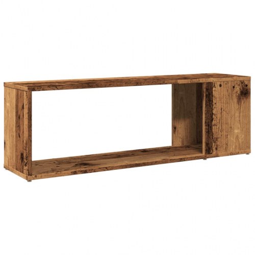 Tv-bord i konstrueret træ - 100×24×32 cm, antikt trælook