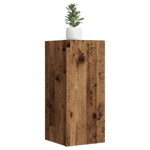 Tv-bord 30,5x30x60 cm konstrueret træ antikt træ
