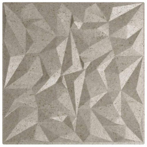 Vægpaneler 48 stk. 50x50 cm 12 m² XPS ametyst beton