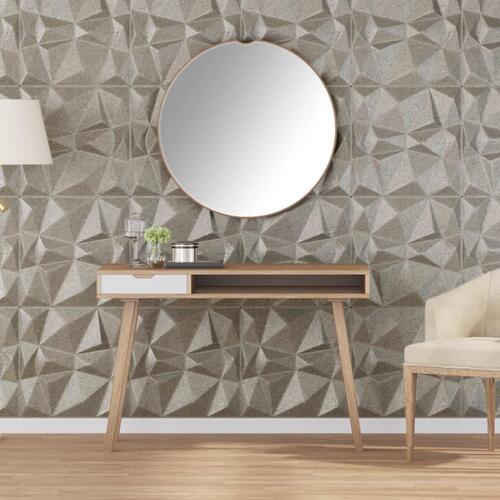 Vægpaneler 12 stk. 50x50 cm 3 m² XPS diamant beton