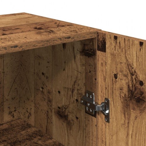 Tv-skabe 2 stk. 30,5x30x60 cm konstrueret træ antikt træ