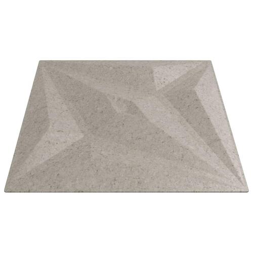 Vægpaneler 48 stk. 50x50 cm 12 m² XPS stjerne beton