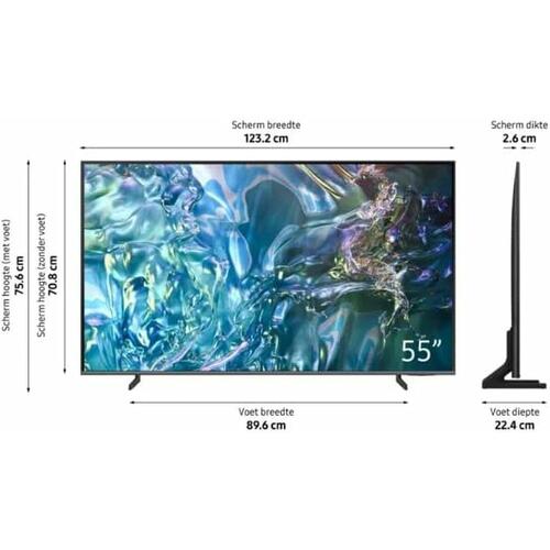 Smart TV Samsung QE55Q67DAUXXH 4K Ultra HD 55" HDR QLED