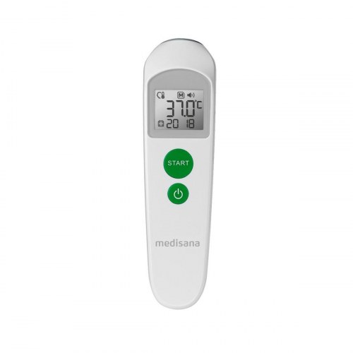 Pandetermometer - digitalt LCD, hvid