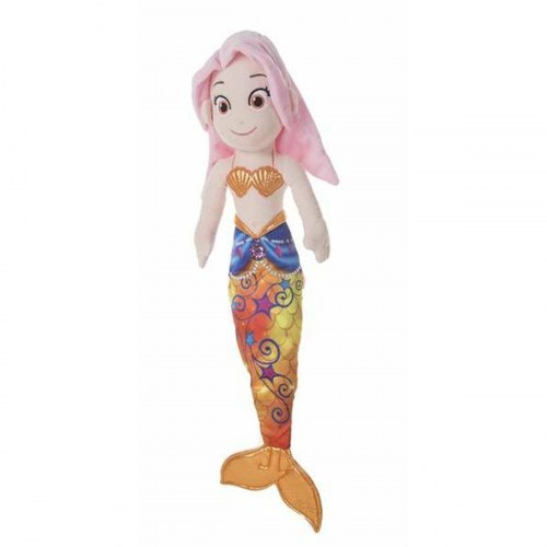 Bamse Joy havfrue - stor plysdukke 70 cm