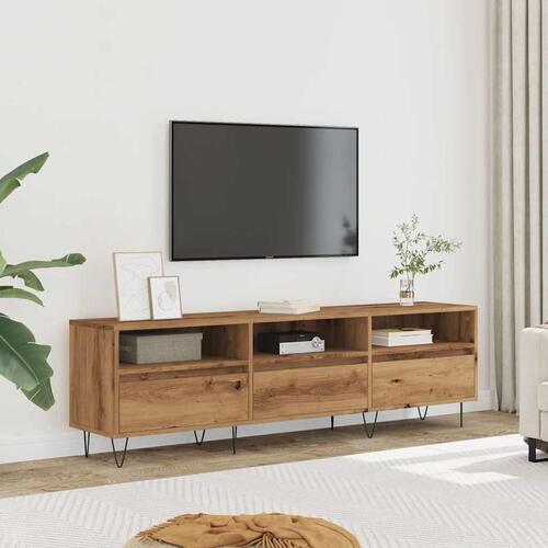 Tv-bord 150x30x44,5 cm konstrueret træ kunsteg