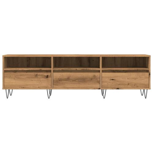 Tv-bord 150x30x44,5 cm konstrueret træ kunsteg
