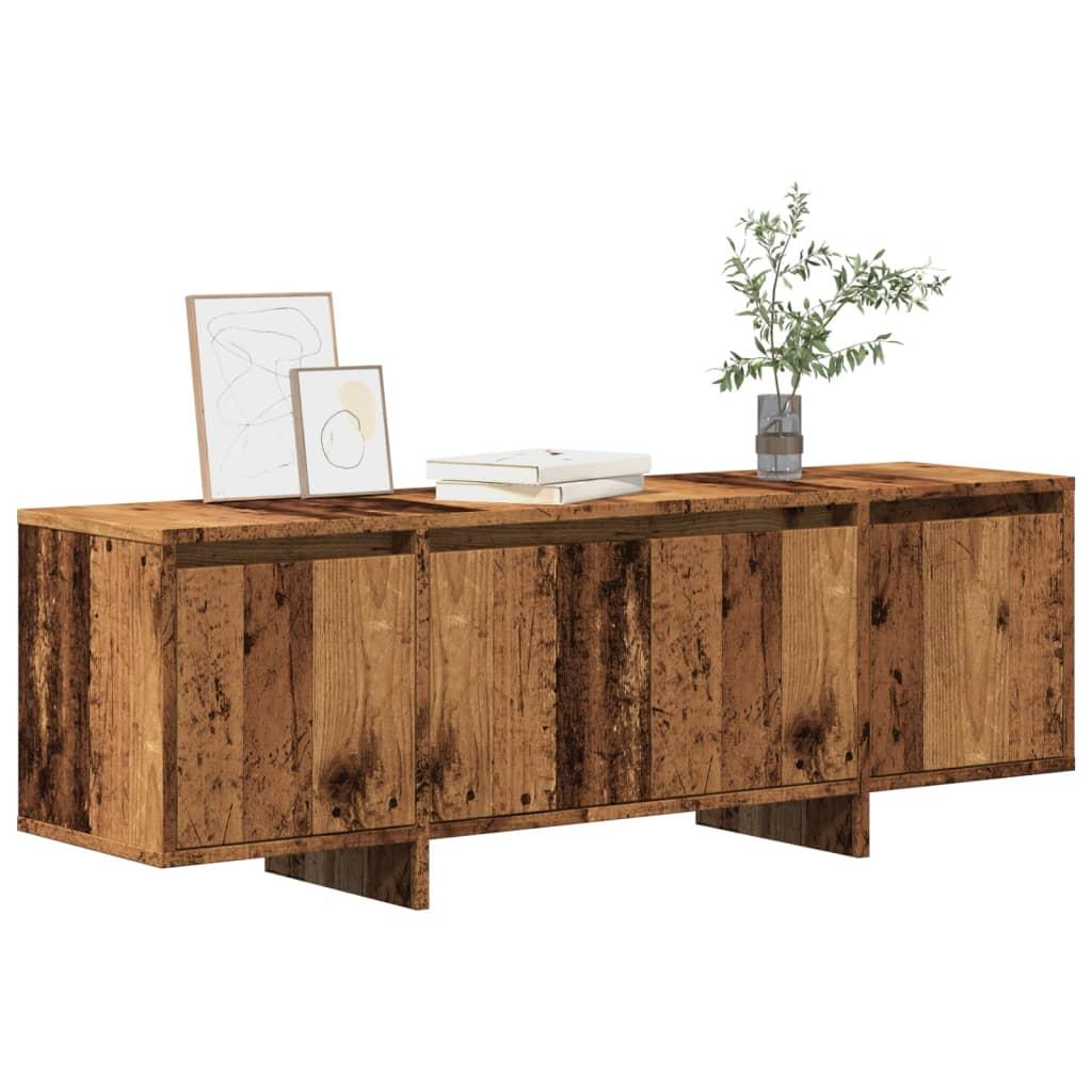 Tv-Bord 120X30X40,5 Cm Konstrueret Træ - Gammelt træ
