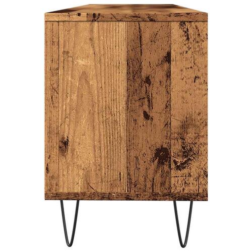 Tv-bord 150x30x44,5 cm konstrueret træ antikt trælook