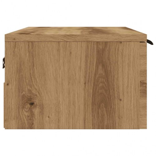 Vægskab 68×30×20 cm i konstrueret træ - antik eg