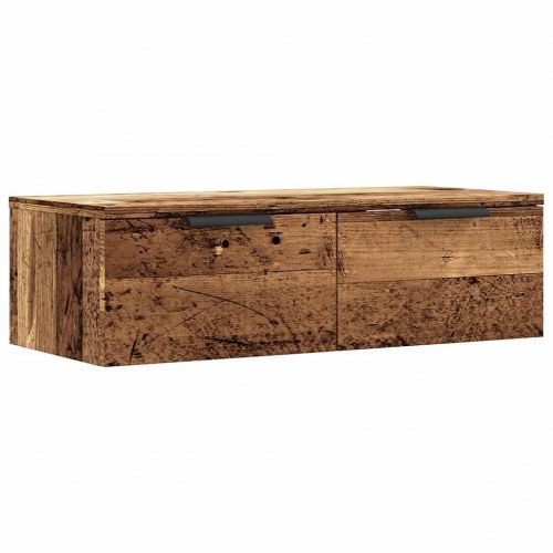 Vægskab 68×30×20 cm i konstrueret træ - kunsteg