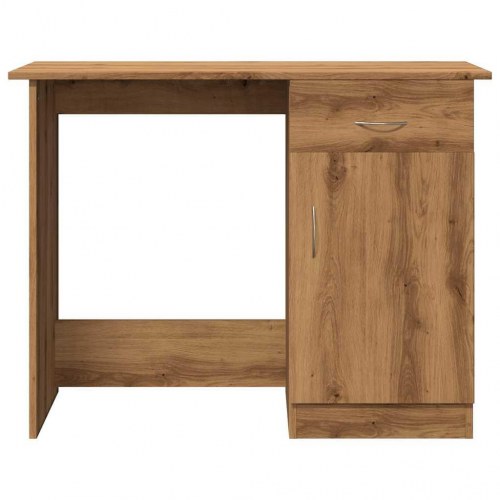Skrivebord 100×50×76 cm i konstrueret træ - kunsteg