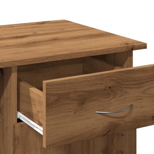 Skrivebord 100×50×76 cm i konstrueret træ - kunsteg