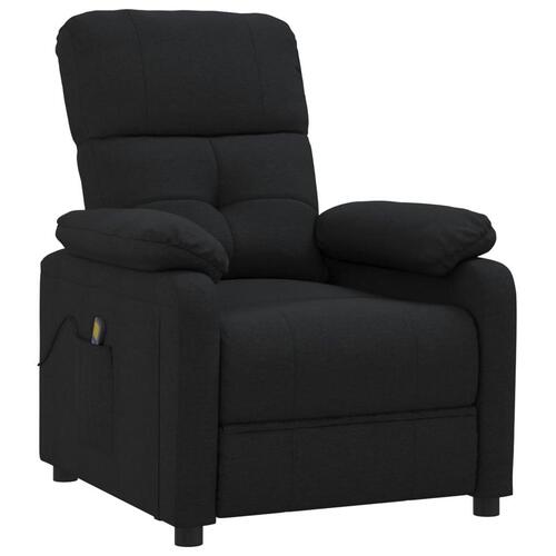 Massagestol stof sort