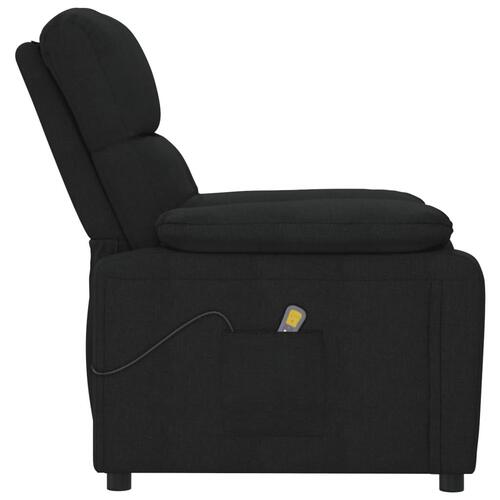 Massagestol stof sort