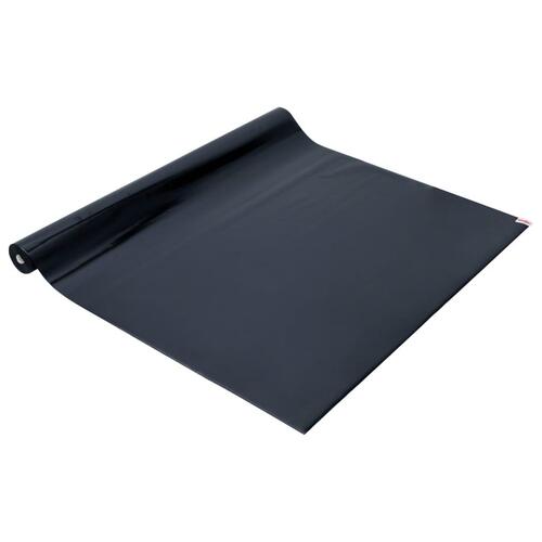 Vinduesfolie 45x500 cm PVC matteret sort