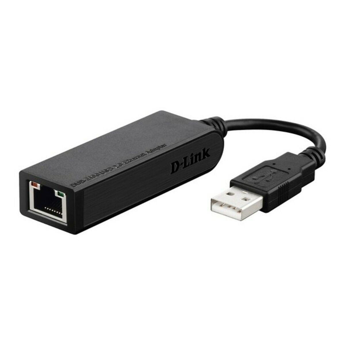 Usb 2.0 Til Rj45 Netværksadapter D Link Dub E100 10/100 Mbps