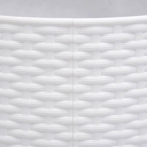 Skjuler til juletræsfod Ø65x23 cm plast hvid