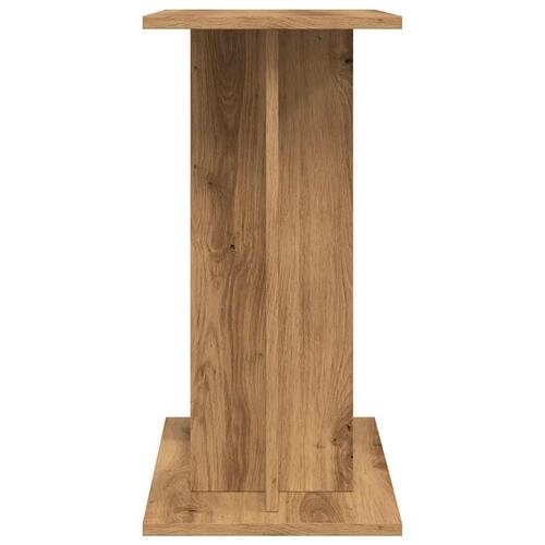 Akvariebord 80x30x60 cm konstrueret træ kunsteg