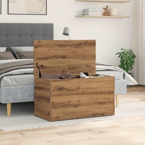 Opbevaringskasse 84×42×46 cm i konstrueret træ - kunsteg