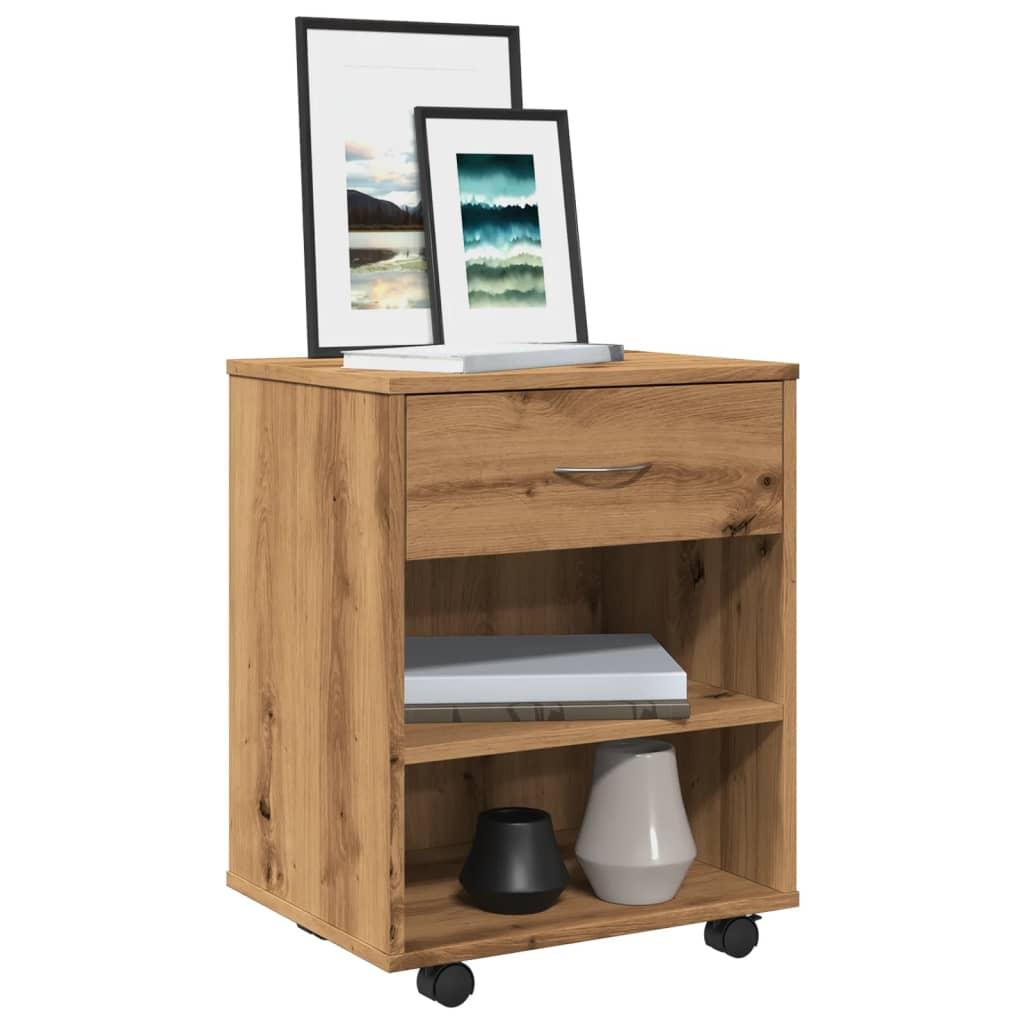Rullebord 46x36x59 Konstrueret Træ Kunsteg
