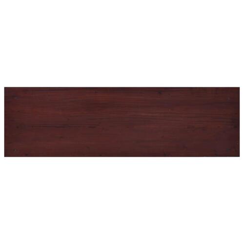 Tv-skab 100x30x45 cm massivt mahognitræ klassisk brun