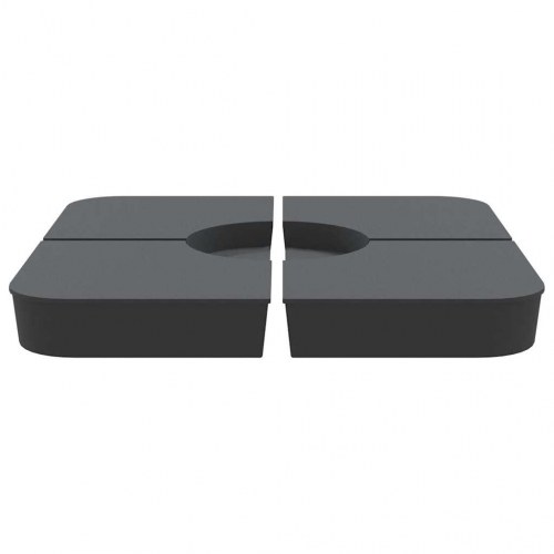 4 dele parasolbund til parasolfod 100 kg PP