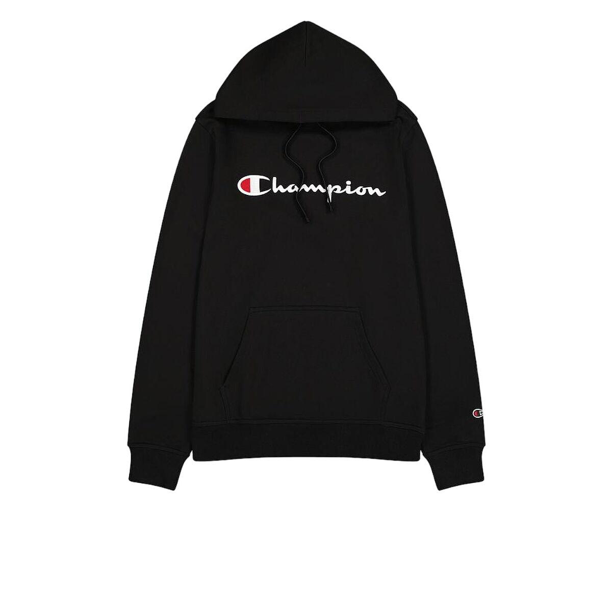 Hættetrøje Til Mænd Champion Hooded Sweatshirt 220253 Nbk Sort S