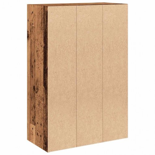 Bogreol i konstrueret træ - 60,5×30×90 cm, kunsteg, industriel stil
