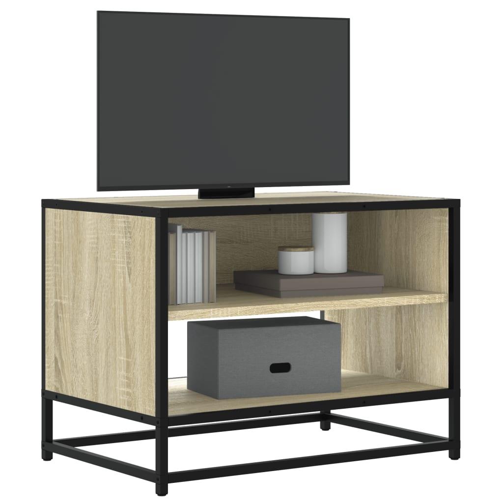 Tv-Bord 180X40X46 Cm Konstrueret Træ - 61 cm / Sonoma-eg