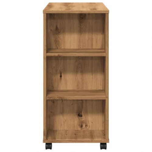 Rullebord 60 x 35 x 75 cm i konstrueret træ - kunsteg