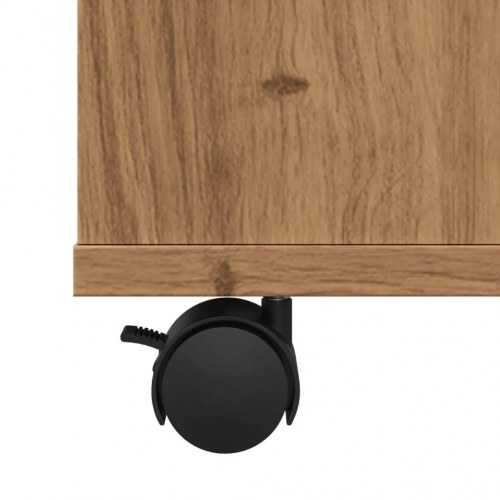 Rullebord 60 x 35 x 75 cm i konstrueret træ - kunsteg