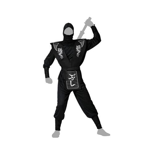 Kostume Ninja Hvid XL