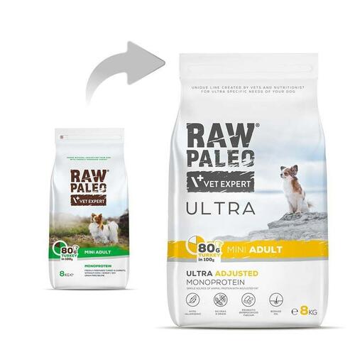 Foder VETEXPERT RAW PALEO Kalkun 8 kg