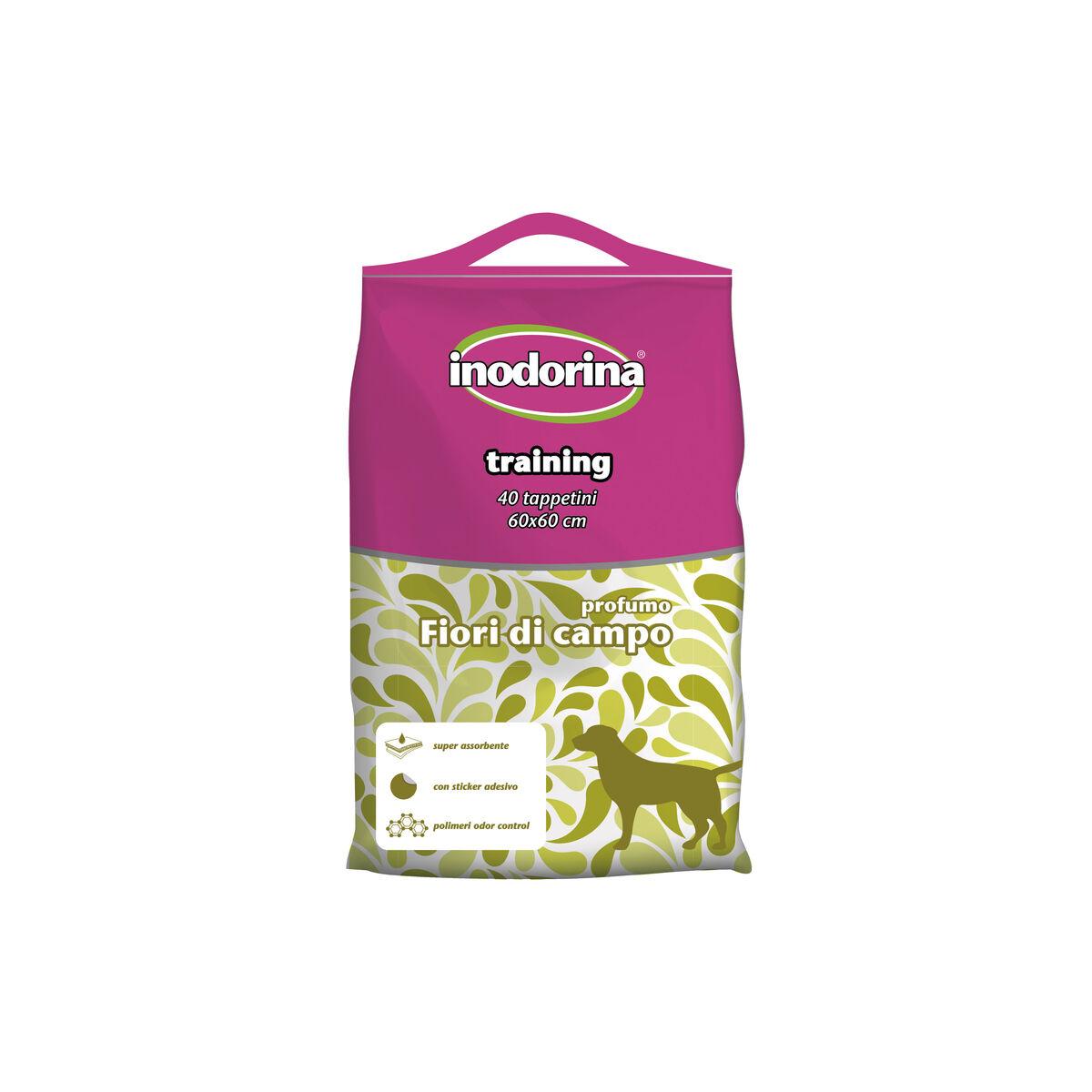 Inodorina hundetræningspads 60×60 cm - 40 stk, Fiori di campo