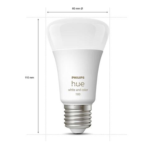 LED-lampe Philips Kit de inicio E27 Hvid F 9 W E27 806 lm (6500 K)