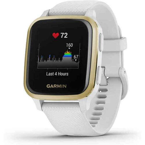 Smartwatch GARMIN Venu SQ 1,3" GPS 5 ATM Hvid Hvid/Guld 1,3"