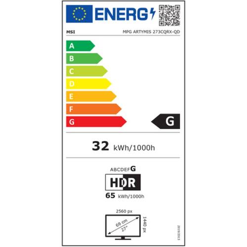 Skærm MSI G32C4 E2 31,5" Buet
