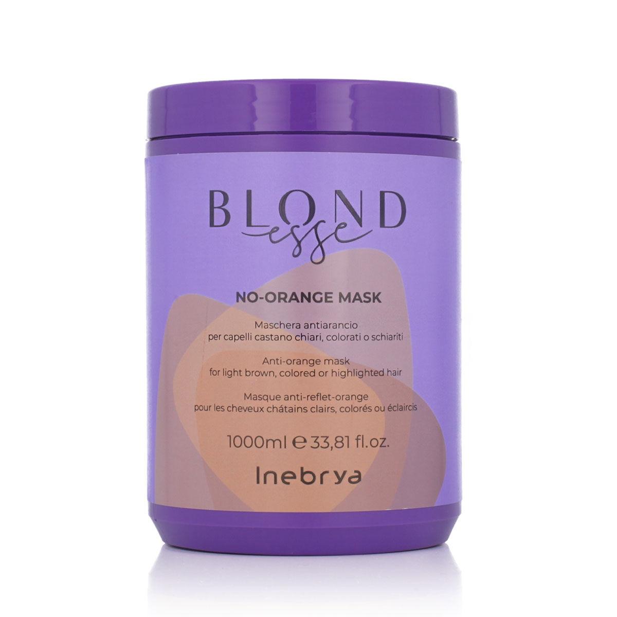 Hårmaske Inebrya Blondesse Orange Mask