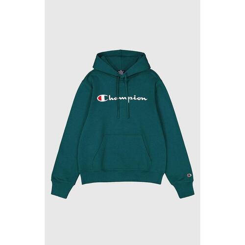 Hættetrøje til Mænd Champion HOODED SWEATSHIRT 220253 HLG Grøn XL
