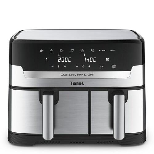 Airfryer Tefal EY905D10 2700 W 8,3 L Sort Stål
