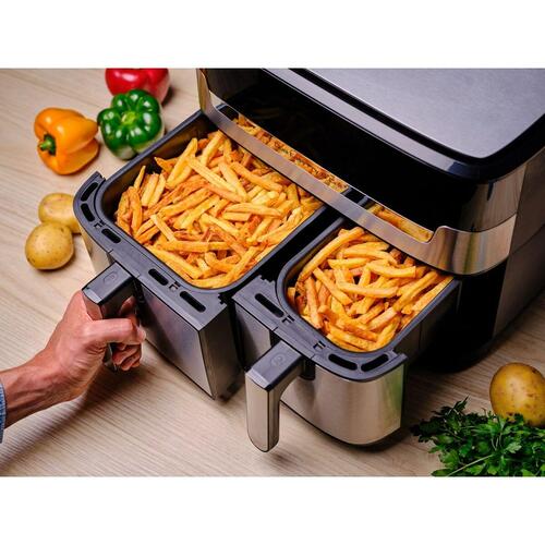 Airfryer Tefal EY905D10 2700 W 8,3 L Sort Stål