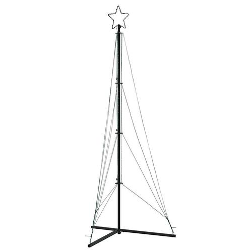 Juletræslys 483 LED'er 240 cm farverigt lys