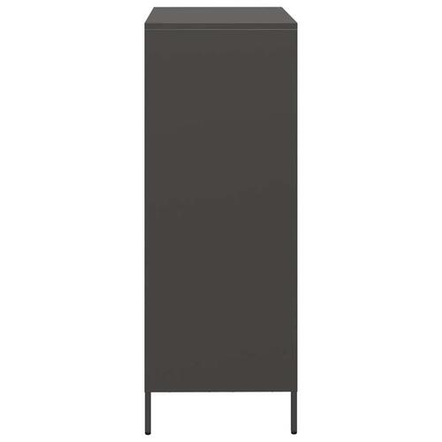 Skab 35x39x103,5 cm stål sort