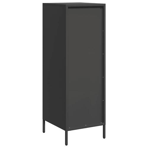 Skab 35x39x103,5 cm stål sort