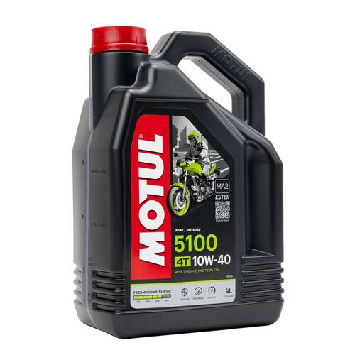 Motorolie til motorcykel Motul 5100 10W40 4 L