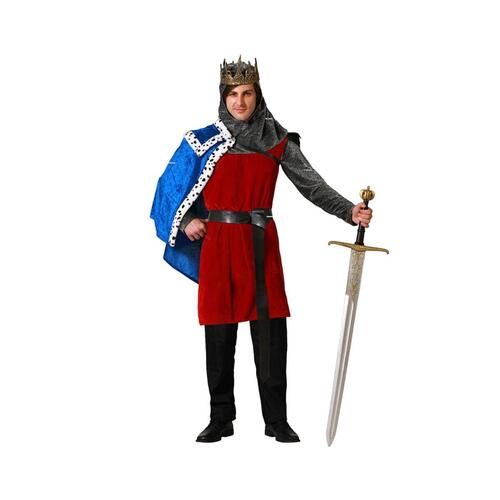 Kostume til voksne Middelalder konge XXL