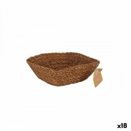 Privilege multibrug kurv i flet - firkantet 17 × 17 × 7 cm (pakke med 18)
