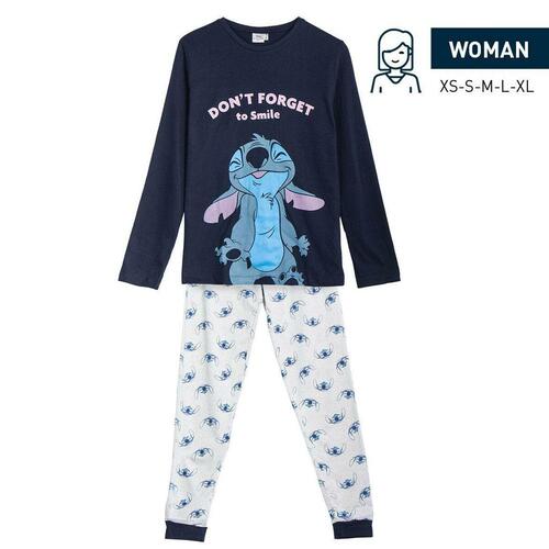 Nattøj Stitch Blå (Voksne) XXL