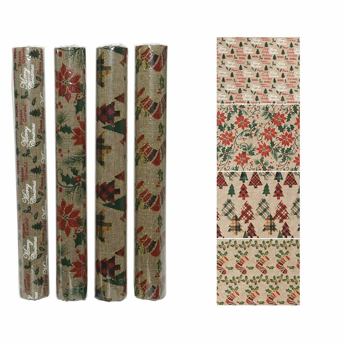 Decoris bordløber jul - 35 cm x 2 m, multifarvet